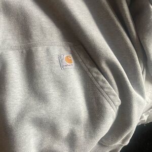 Carhartt Men's Light Gray Crewneck Sweater